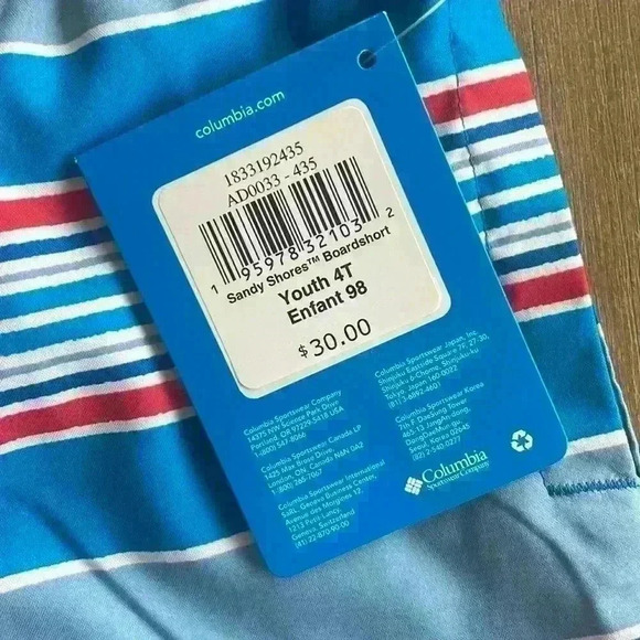 NWT Columbia swim trunks board shorts - Picture 2 of 6